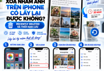 Xóa Nhầm Ảnh Trên iPhone Có Lấy Lại Được Không?