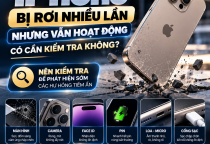 iPhone Bị Rơi Nhiều Lần Nhưng Vẫn Hoạt Động: Có Cần Kiểm Tra Không?