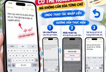 Gõ Sai Trên iPhone: Có Thể Hoàn Tác Mà Không Cần Xóa Từng Chữ