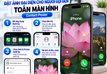 Cách Đặt Ảnh Đại Diện Người Gọi Đến Toàn Màn Hình Trên iPhone