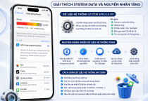 Dữ Liệu Hệ Thống Trên iPhone Là Gì? Vì Sao Chiếm Nhiều Dung Lượng?