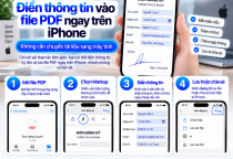 Cách Điền Thông Tin Vào File PDF Ngay Trên iPhone