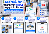 Cách Gộp Nhiều Ảnh Thành Một File PDF Ngay Trên iPhone