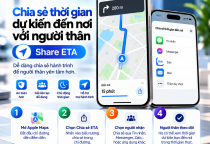 Chia Sẻ Thời Gian Dự Kiến Đến Nơi Trên iPhone Với Share ETA