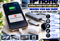 iPhone Không Nhận Phụ Kiện USB-C Nhưng Vẫn Sạc Được: Nguyên Nhân Và Cách Khắc Phục