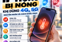 iPhone Bị Nóng Khi Dùng 4G, 5G: Nguyên Nhân Và Cách Khắc Phục