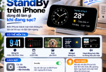 StandBy Trên iPhone Dùng Để Làm Gì Khi Đang Sạc?