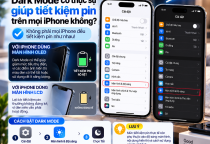 Dark Mode Có Thực Sự Giúp Tiết Kiệm Pin Trên Mọi iPhone Không?