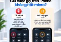 Giữ Cuộc Gọi Trên iPhone Khác Gì Tắt Micro?