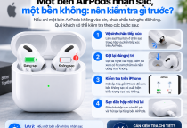 Một Bên AirPods Nhận Sạc, Một Bên Không: Nên Kiểm Tra Gì Trước?