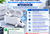 AirPods Bị Mất Bass Hoặc Âm Thanh Nghe Mỏng Hơn Trước: Nguyên Nhân Gì?