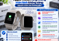 Apple Watch Rung Nhưng Màn Hình Không Sáng: Nguyên Nhân Nào Thường Gặp?