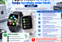 Apple Watch Tự Chạm Hoặc Tự Nhảy Màn Hình Do Đâu?