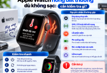 Apple Watch Nóng Bất Thường Dù Không Sạc: Cần Kiểm Tra Gì?