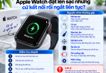 Apple Watch Đặt Lên Sạc Nhưng Cứ Kết Nối Rồi Ngắt Liên Tục: Nguyên Nhân Do Đâu?