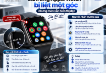 Cảm Ứng Apple Watch Bị Liệt Một Góc Nhưng Màn Vẫn Hiển Thị Đẹp: Sửa Thế Nào?