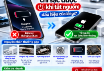 iPhone Chỉ Sạc Được Khi Tắt Nguồn: Dấu Hiệu Của Lỗi Gì?