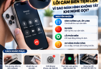 iPhone Bị Lỗi Cảm Biến Tiệm Cận: Vì Sao Màn Hình Không Tắt Khi Nghe Gọi?