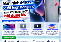 Màn Hình iPhone Xuất Hiện Bóng Mờ Sau Khi Xem Một Nội Dung Lâu: Vì Sao?