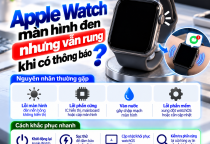 Apple Watch Màn Hình Đen Nhưng Vẫn Rung Khi Có Thông Báo: Lỗi Gì?