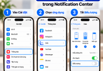 Cho Một Ứng Dụng Chỉ Hiển Thị Thông Báo Trong Trung Tâm Thông Báo iPhone