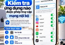 Cách Kiểm Tra Ứng Dụng Được Phép Truy Cập Mạng Cục Bộ Trên iPhone