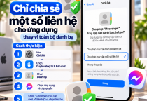 Cách Chỉ Chia Sẻ Một Số Liên Hệ Cho Ứng Dụng Trên iPhone