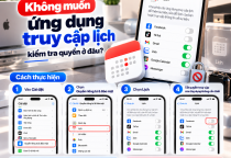 Không Muốn Ứng Dụng Truy Cập Lịch: Kiểm Tra Quyền Ở Đâu?