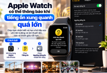 Apple Watch Có Thể Thông Báo Khi Tiếng Ồn Xung Quanh Quá Lớn