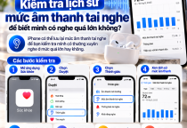 Kiểm Tra Lịch Sử Mức Âm Thanh Tai Nghe Để Biết Mình Có Nghe Quá Lớn Không?