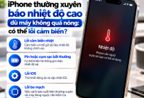 iPhone Thường Xuyên Báo Nhiệt Độ Cao Dù Máy Không Quá Nóng: Có Thể Lỗi Cảm Biến?