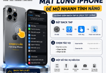 Chạm 2 Lần Mặt Lưng iPhone Để Mở Nhanh Tính Năng