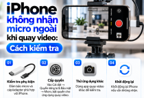 iPhone Không Nhận Micro Ngoài Khi Quay Video: Cách Kiểm Tra