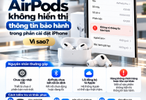 AirPods Không Hiển Thị Thông Tin Bảo Hành Trong Cài Đặt iPhone: Vì Sao?