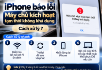 iPhone Báo Lỗi Máy Chủ Kích Hoạt Tạm Thời Không Khả Dụng: Nguyên Nhân Và Cách Xử Lý