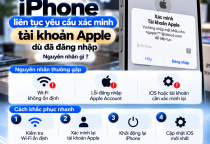 iPhone Liên Tục Yêu Cầu Xác Minh Tài Khoản Apple Dù Đã Đăng Nhập: Nguyên Nhân Và Cách Khắc Phục