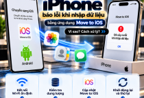 iPhone Báo Lỗi Khi Nhập Dữ Liệu Bằng Ứng Dụng Move to iOS: Nguyên Nhân Và Cách Khắc Phục