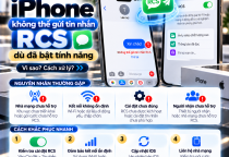 iPhone Không Thể Gửi Tin Nhắn RCS Dù Đã Bật Tính Năng: Nguyên Nhân Và Cách Khắc Phục