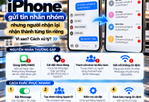 iPhone Gửi Tin Nhắn Nhóm Nhưng Người Nhận Lại Nhận Thành Từng Tin Riêng: Nguyên Nhân Và Cách Khắc Phục