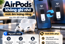 AirPods Không Ghi Nhớ Mức Âm Lượng Riêng Sau Khi Đổi Thiết Bị: Nguyên Nhân Và Cách Khắc Phục