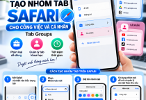 Cách Tạo Nhóm Tab Safari Cho Công Việc Và Cá Nhân Trên iPhone