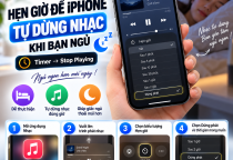 Cách Hẹn Giờ Để iPhone Tự Dừng Nhạc Khi Bạn Ngủ