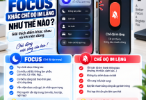 Focus Khác Chế Độ Im Lặng Trên iPhone Như Thế Nào?