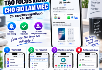 Cách Tạo Focus Riêng Cho Giờ Làm Việc Trên iPhone