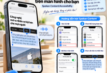 Cách Để iPhone Đọc Nội Dung Trên Màn Hình Cho Bạn