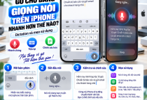 Cách Gõ Chữ Bằng Giọng Nói Trên iPhone Nhanh Hơn