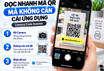 Đọc Nhanh Mã QR Trên iPhone Mà Không Cần Cài Ứng Dụng