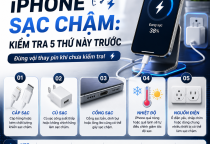 iPhone Sạc Chậm? Kiểm Tra 5 Thứ Này Trước Khi Nghĩ Đến Thay Pin