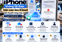 iPhone Không Tải Được Bản Sao Lưu iCloud Khi Chuyển Sang Máy Mới: Nguyên Nhân Và Cách Khắc Phục