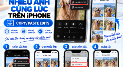 Cách Chỉnh Sửa Nhiều Ảnh Cùng Lúc Trên iPhone Nhanh Chóng